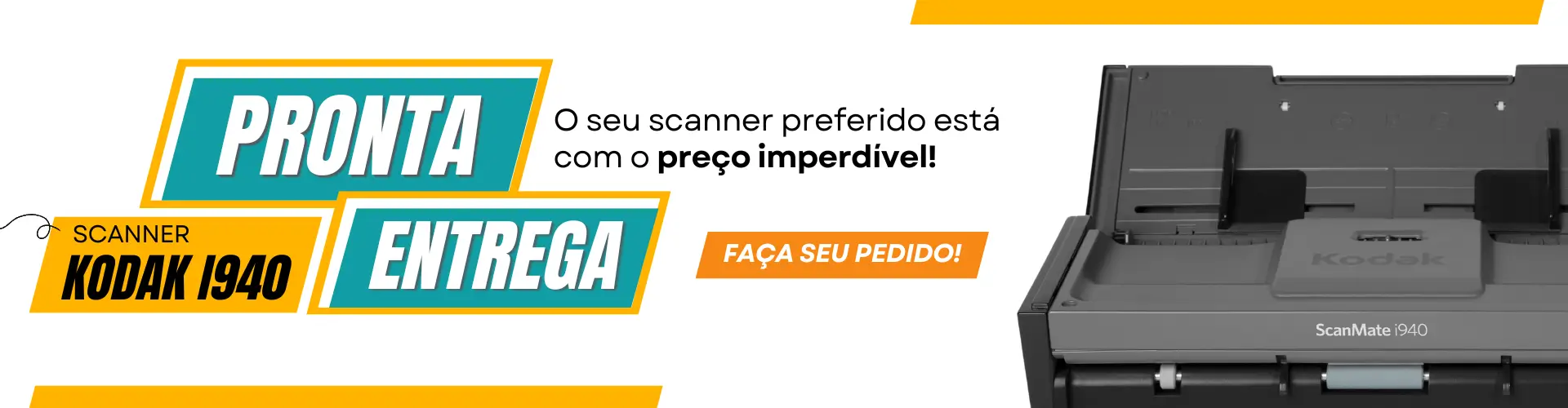Full Banner - Oferta Scanner Kodak I940