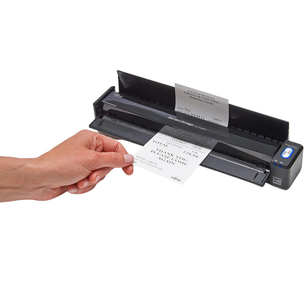 Scanner Fujitsu iX100, 11ppm, Simplex (frente)