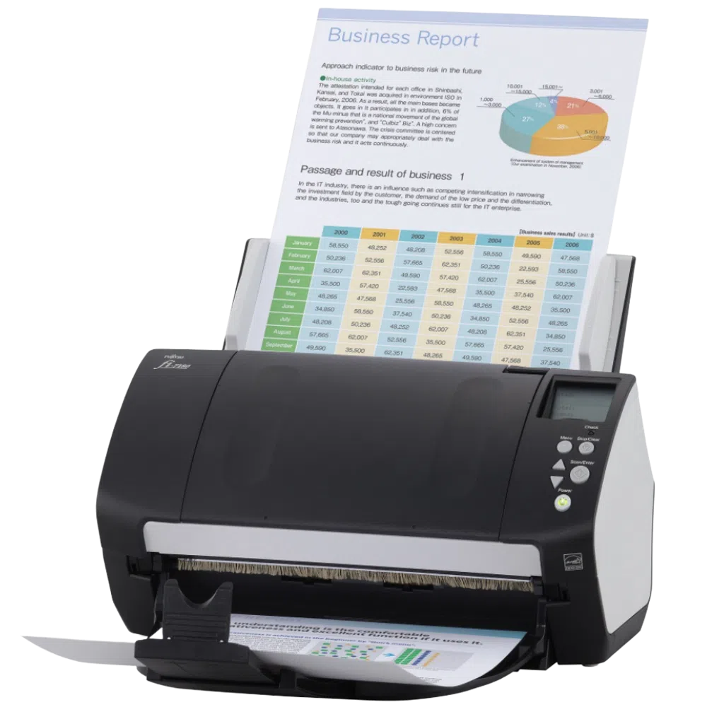 Scanner Fujitsu Fi-7180, 80ppm, Duplex | Netscan Digital